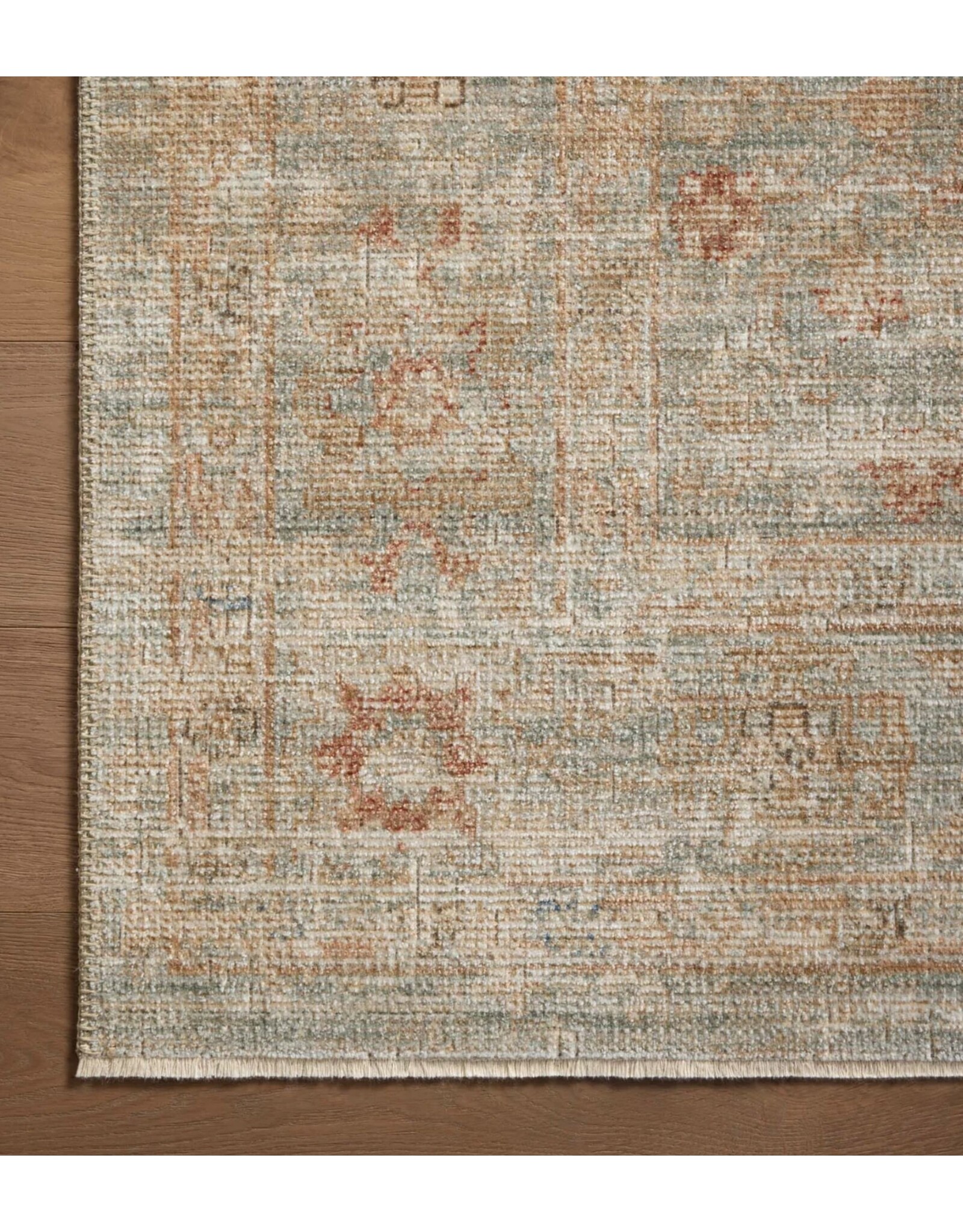 Heritage Collection - HER-06 Aqua / Terracotta