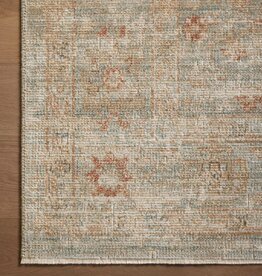 Heritage Collection - HER-06 Aqua / Terracotta