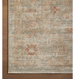Heritage Collection - HER-06 Aqua / Terracotta