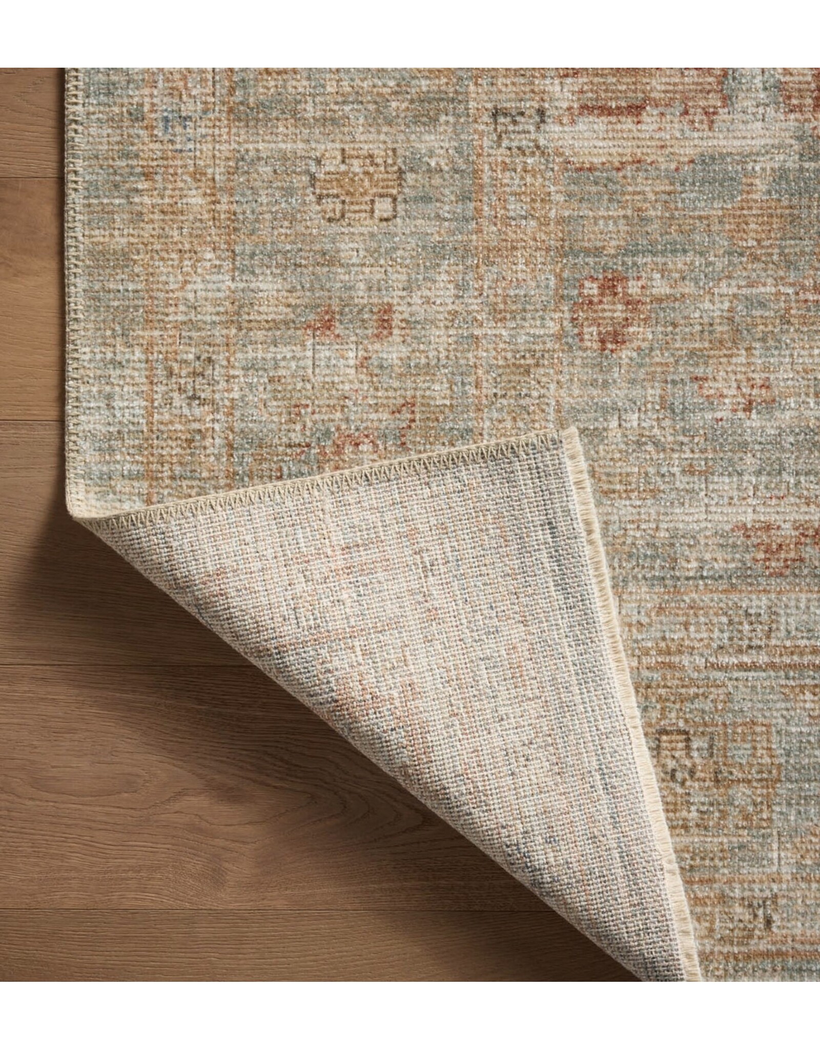 Heritage Collection - HER-06 Aqua / Terracotta