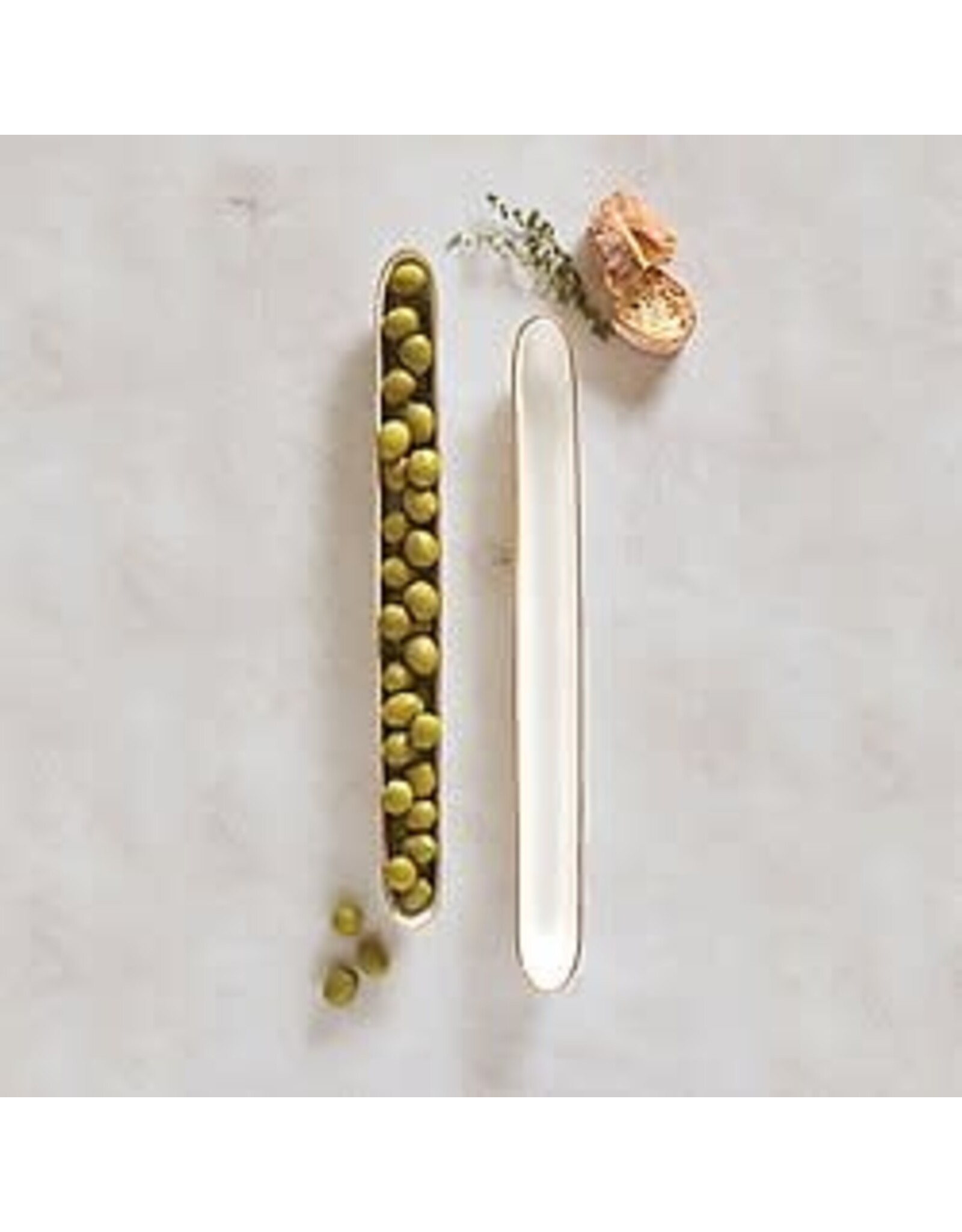 Ceramic Olive Boat