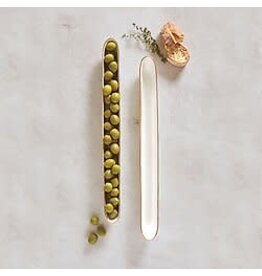 Ceramic Olive Boat