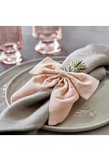 Velvet Bow Napkin Ties, S/4