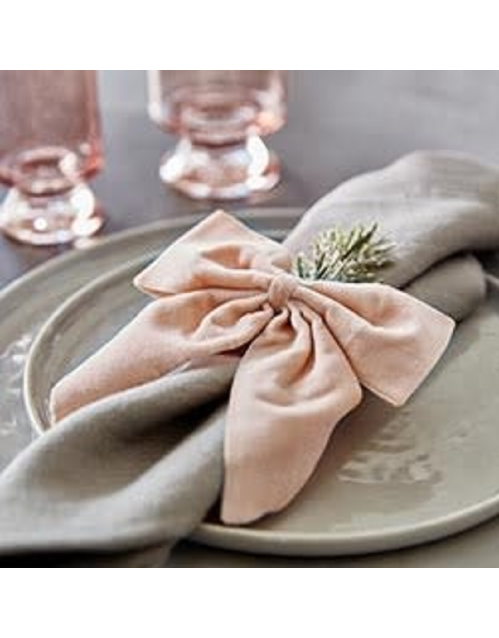 Velvet Bow Napkin Ties, S/4