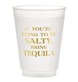 Gold Foil Frost Cup - Bring Tequila