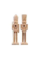 Wood Nutcracker, Natural, 2 Styles