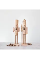 Wood Nutcracker, Natural, 2 Styles