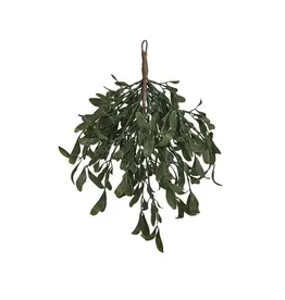 Faux Mistletoe Swag, Green