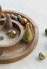 Mango Wood Serving Wreath