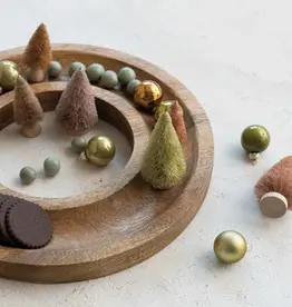 Mango Wood Serving Wreath