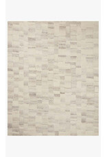 Amber Lewis × Loloi Rocky Rug ROC-01 Ivory / Silver