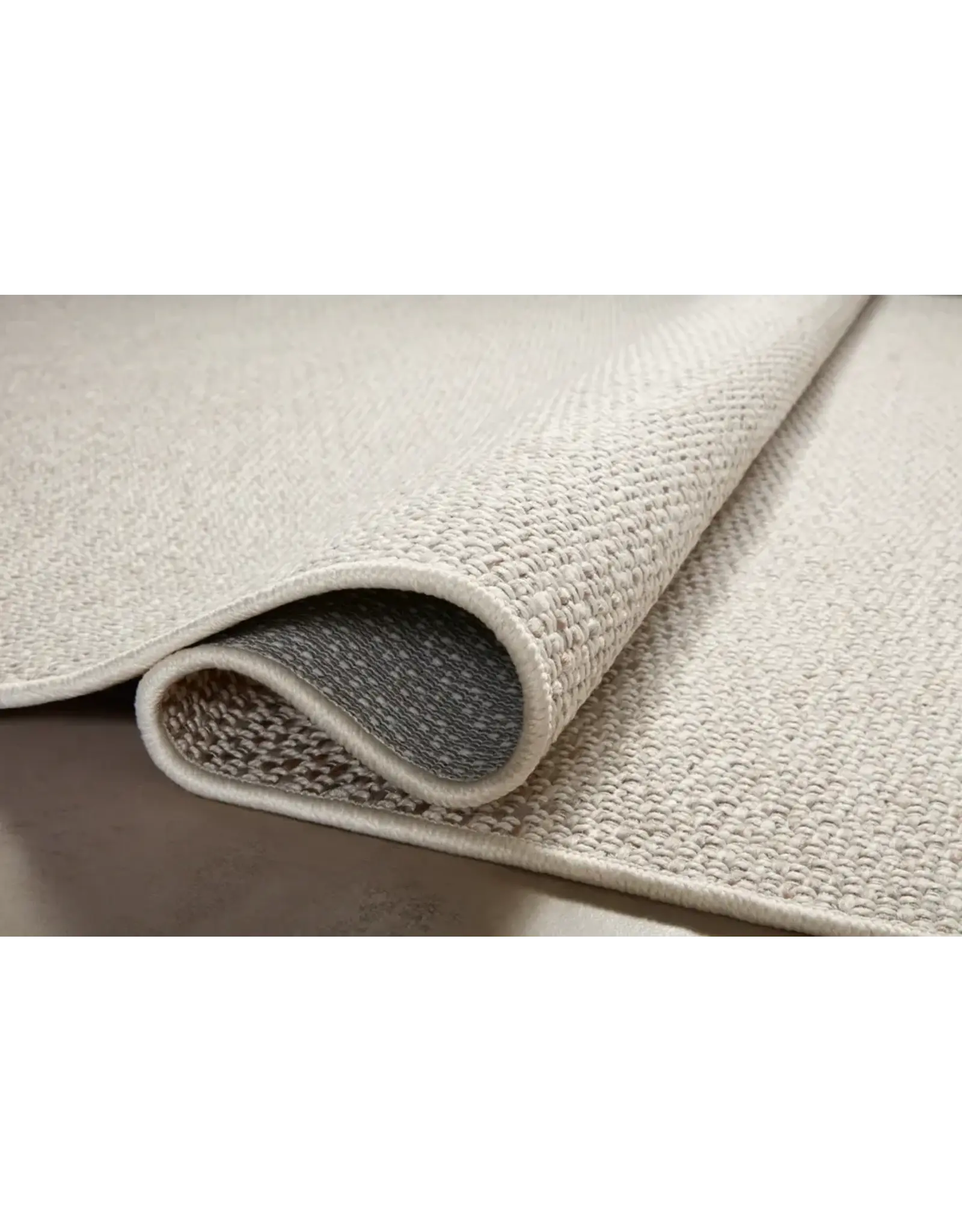 Amber Lewis × Loloi Malibu Rug MAB-01 Ivory / Dove