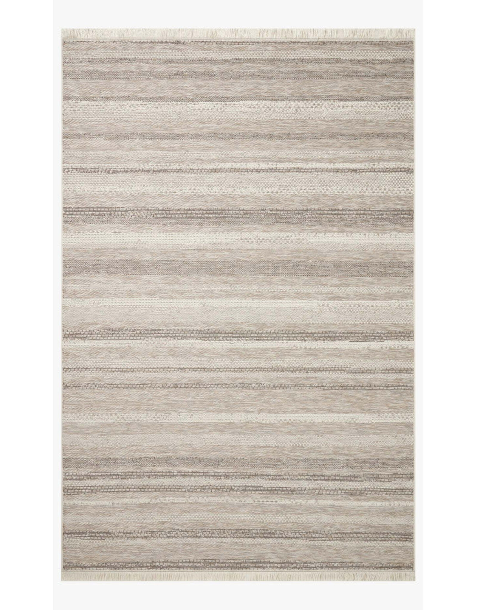 Amber Lewis × Loloi Malibu Rug MAB-02 Ivory / Dove