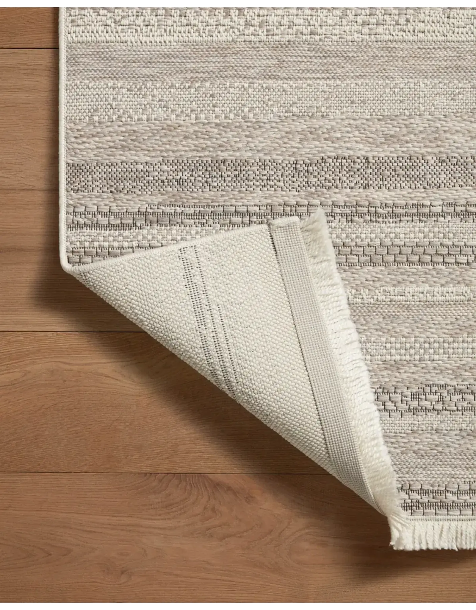 Amber Lewis × Loloi Malibu Rug MAB-02 Ivory / Dove