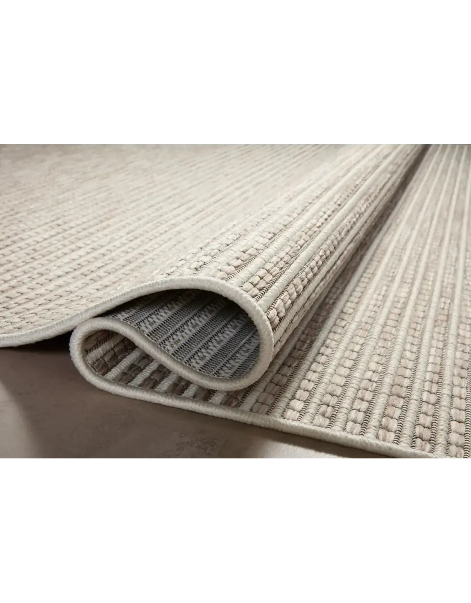 Amber Lewis × Loloi Malibu Rug MAB-04 Ivory / Dove