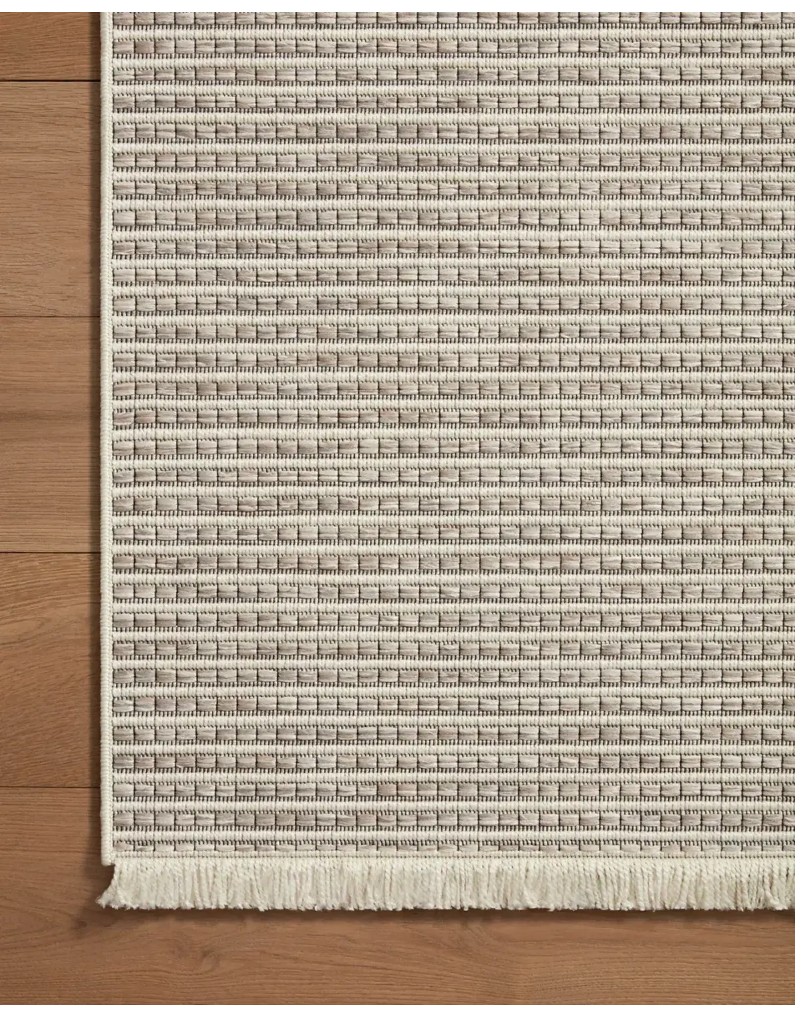 Amber Lewis × Loloi Malibu Rug MAB-04 Ivory / Dove