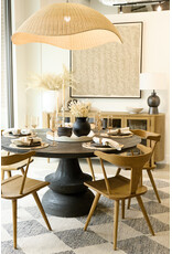 Crossman 60" Round Solid Dining Table