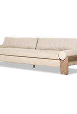 Joette Outdoor Sofa in Ellor Beige 104"