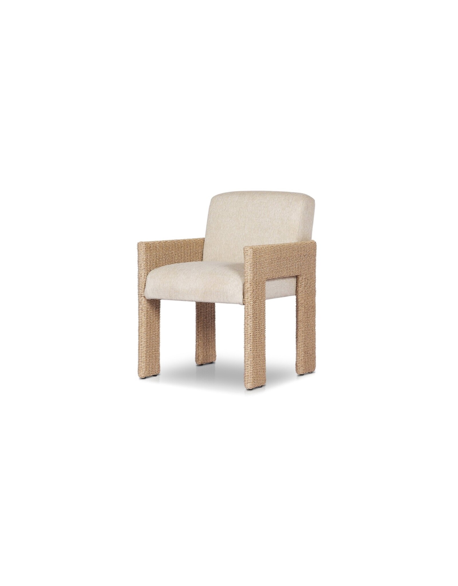 Amur Outdoor Dining Chair in Ellor Beige