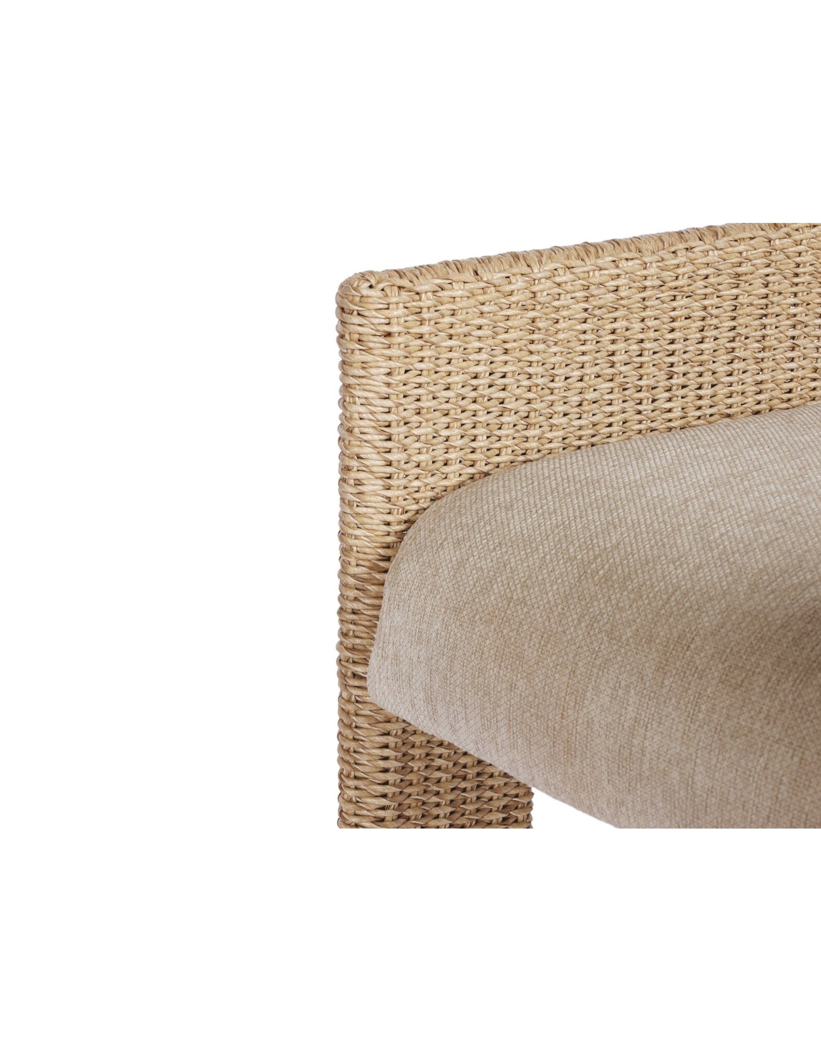 Amur Outdoor Dining Chair in Ellor Beige