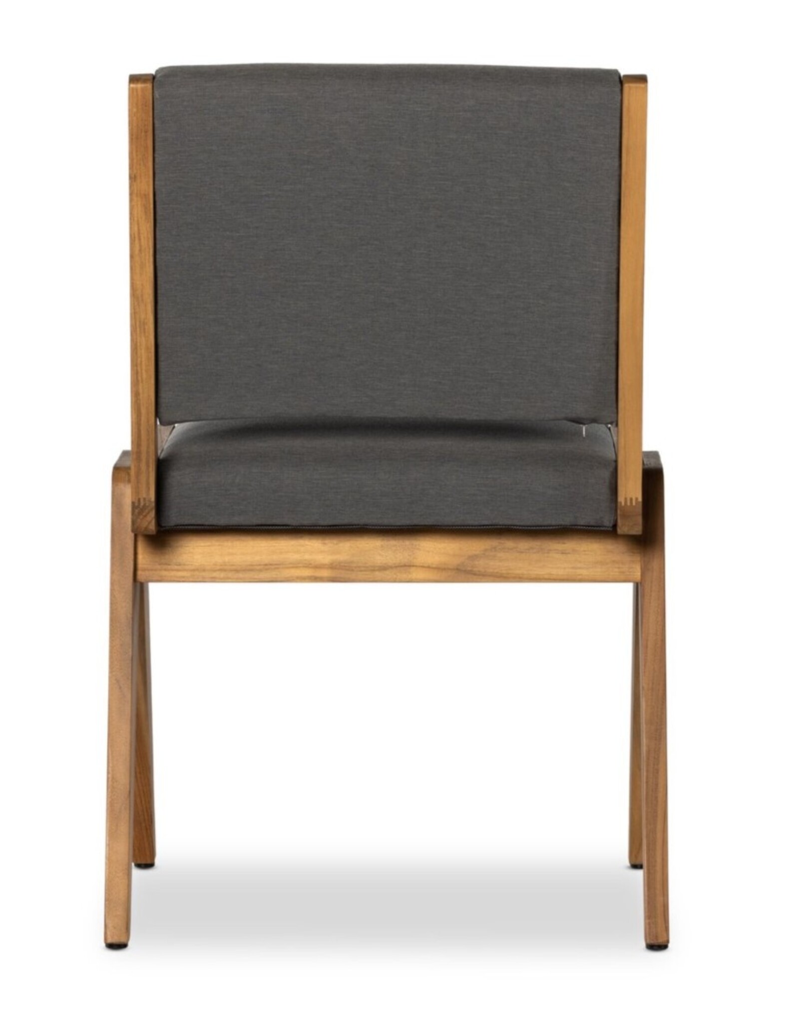 Colima Outdoor Dining Chair in Charcoal