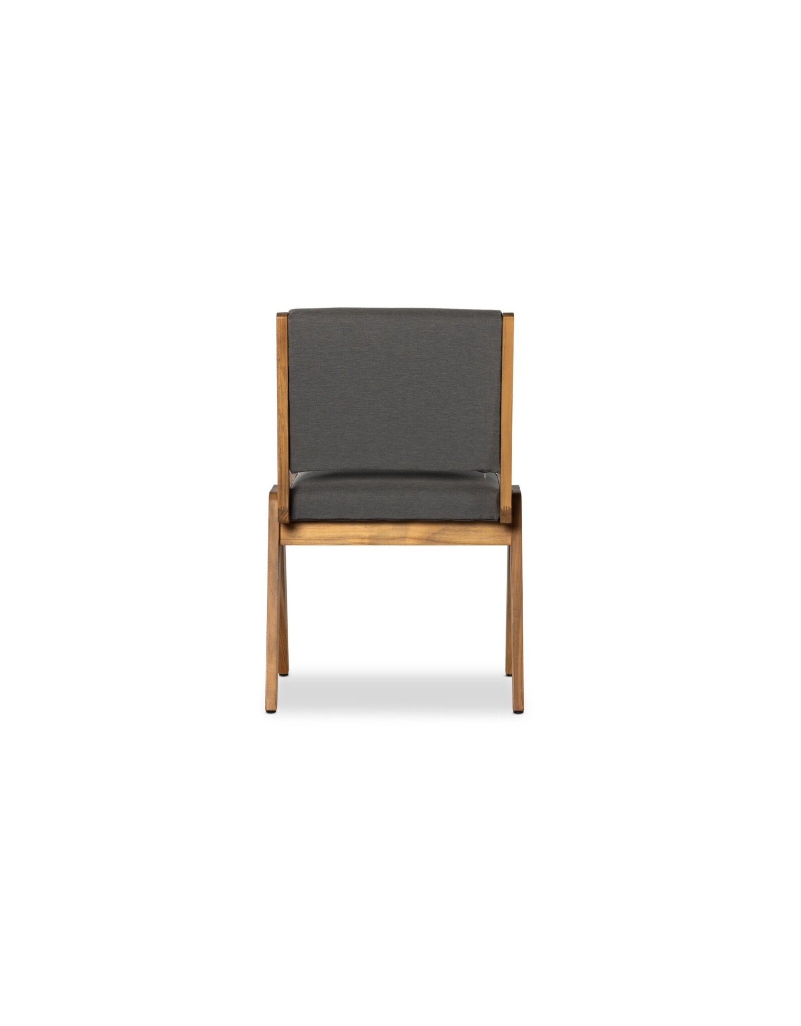Colima Outdoor Dining Chair in Charcoal