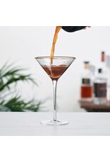 Meridian Crystal Martini Glass