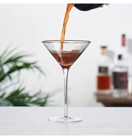 Meridian Crystal Martini Glass