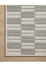 Chris Loves Julia × Loloi Bradley Rug BRL-03 Ivory/Grey
