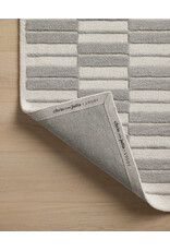 Chris Loves Julia × Loloi Bradley Rug BRL-03 Ivory/Grey