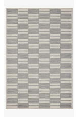 Chris Loves Julia × Loloi Bradley Rug BRL-03 Ivory/Grey