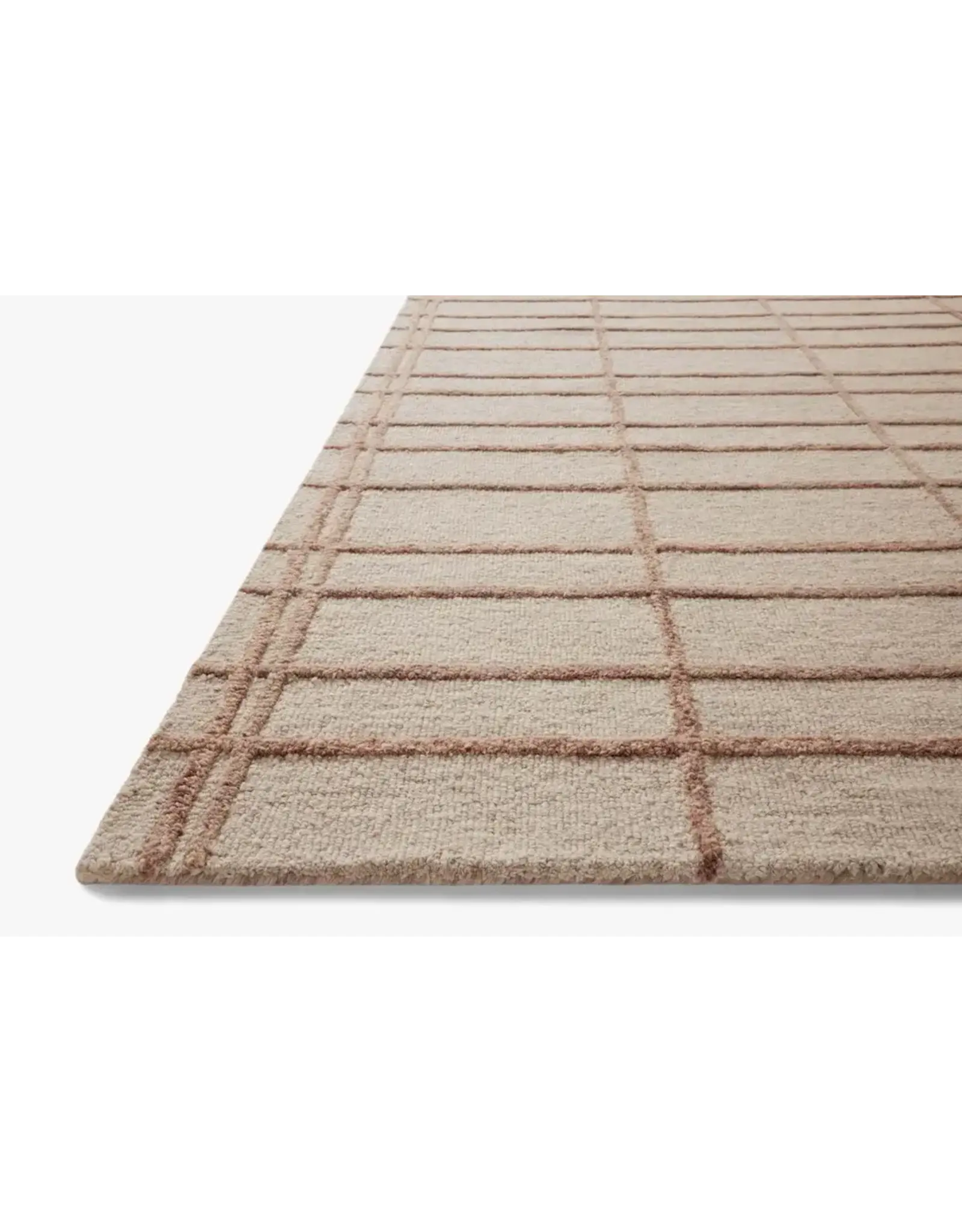 Chris Loves Julia × Loloi Bradley Rug BRL-04 Rose/Blush