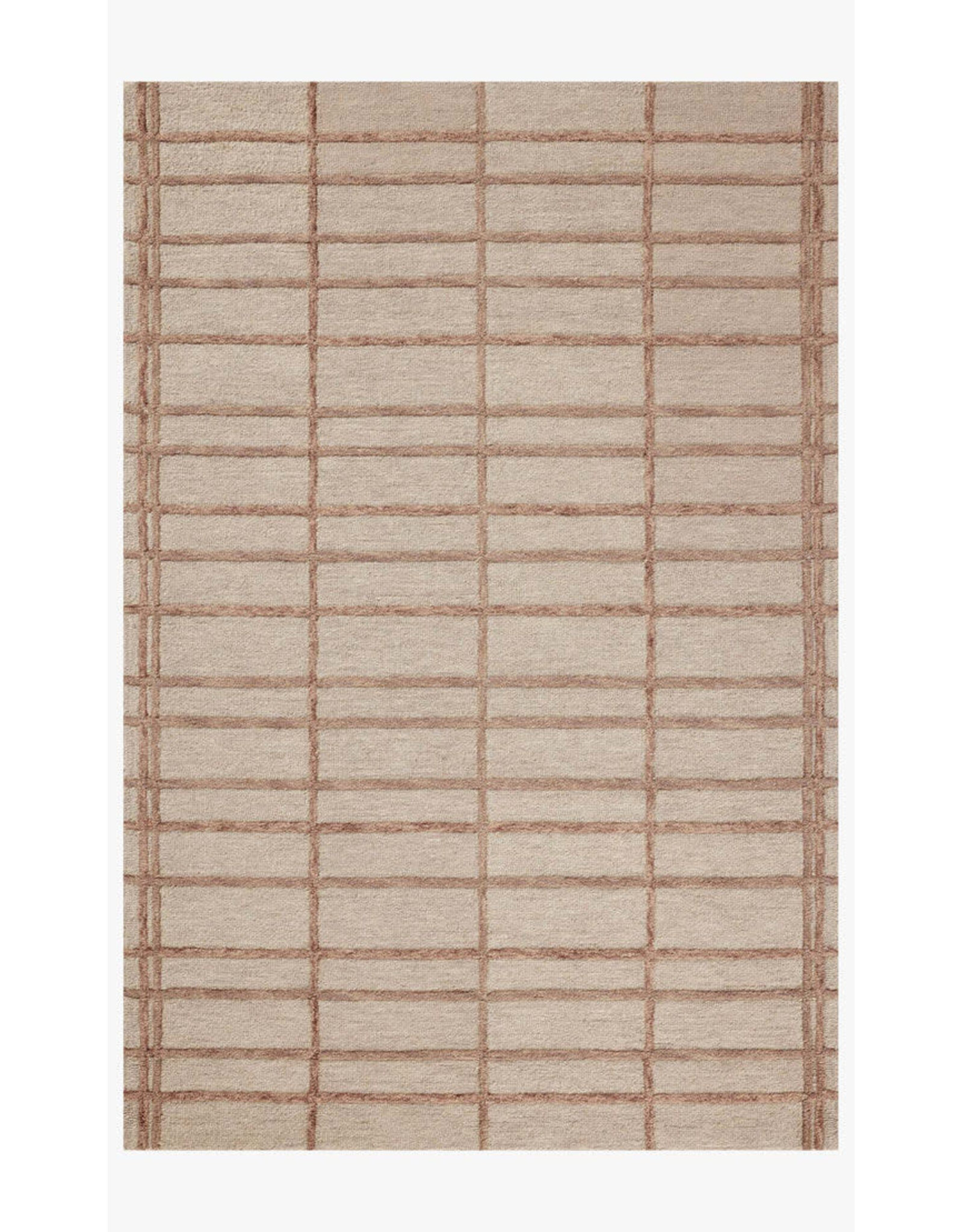 Chris Loves Julia × Loloi Bradley Rug BRL-04 Rose/Blush