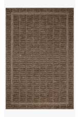 Chris Loves Julia × Loloi Bradley Rug BRL-06 Cocoa/Cocoa