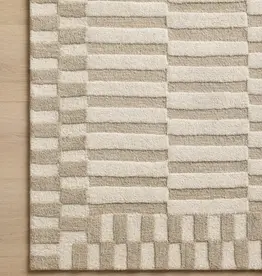 Chris Loves Julia × Loloi Bradley Rug BRL-02 Ivory / Beige