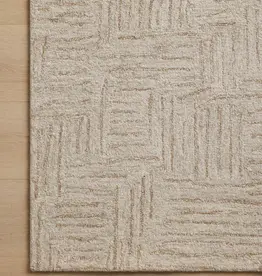 Chris Loves Julia x Loloi Polly Rug POL-08 - Smoke/Sand