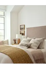 Amber Lewis × Loloi Morro Natural/Grey Pillow, 22x22