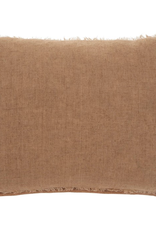 Lina Linen Pillow, Terracotta 16x24