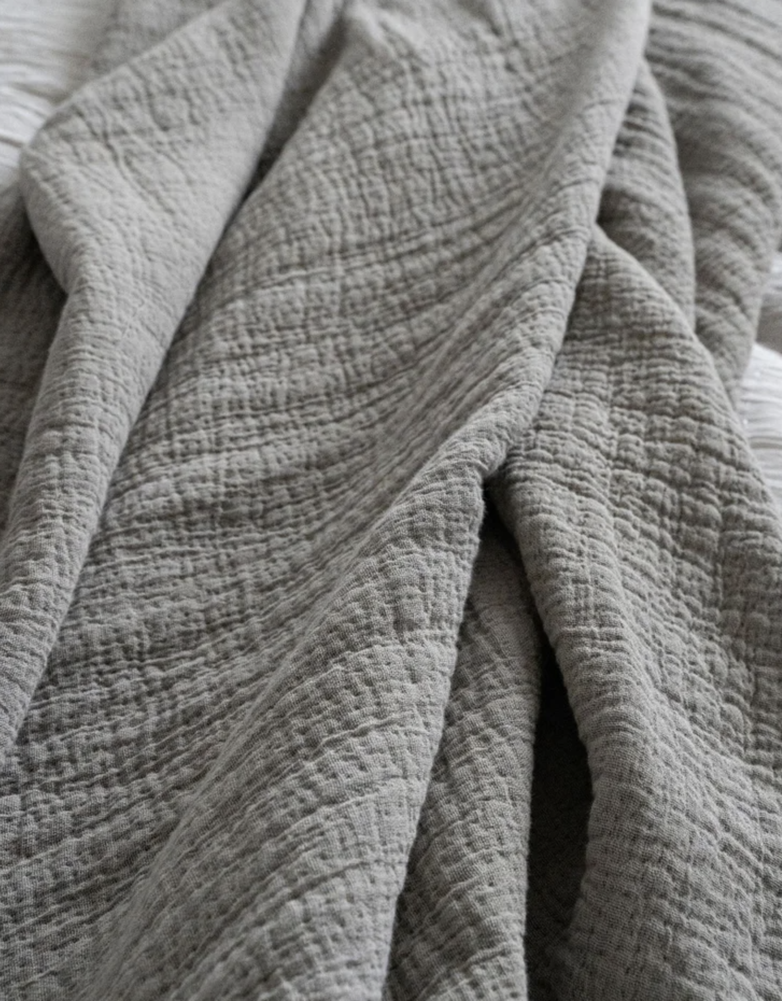 Malabar Throw Blanket Stone
