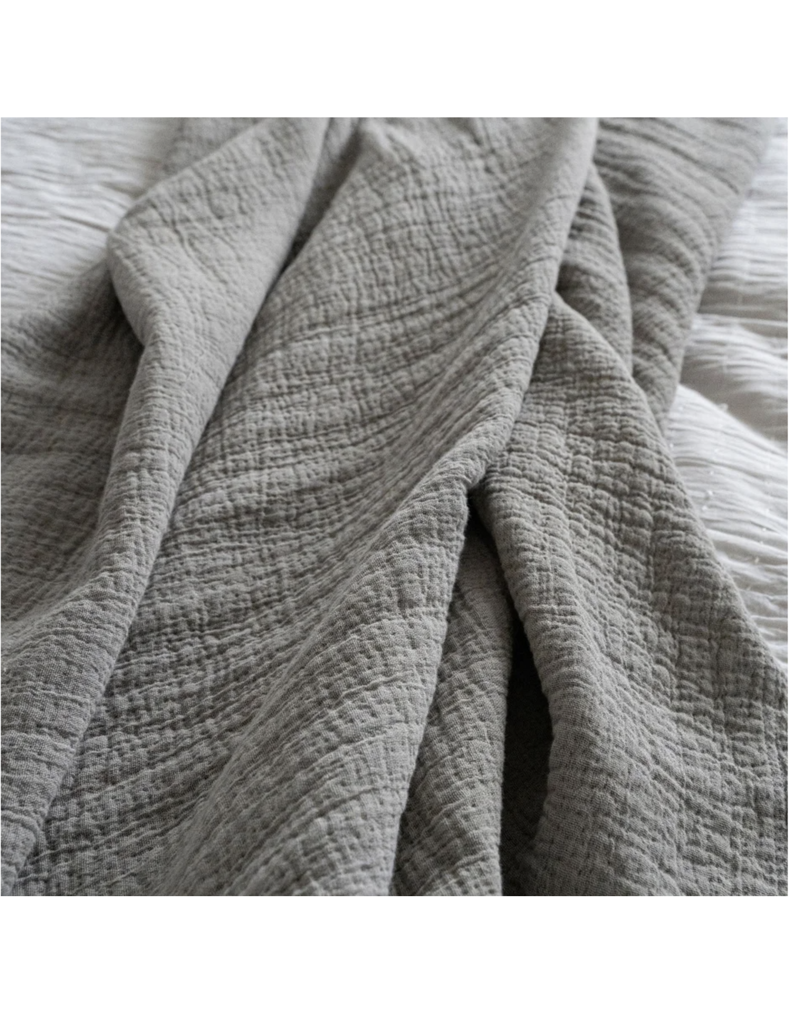 Malabar Throw Blanket Stone