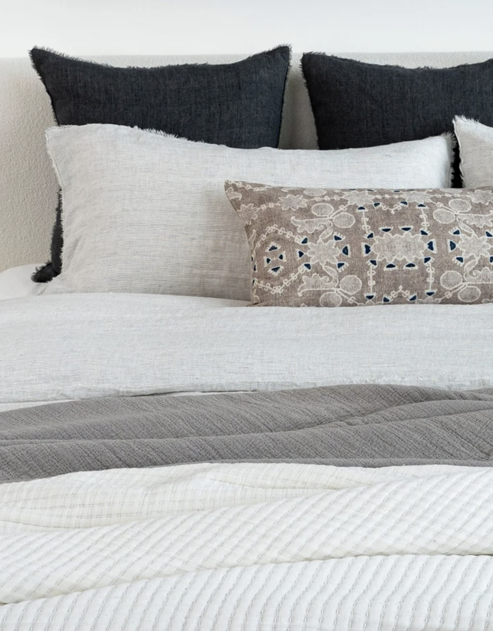 Malabar Throw Blanket Stone