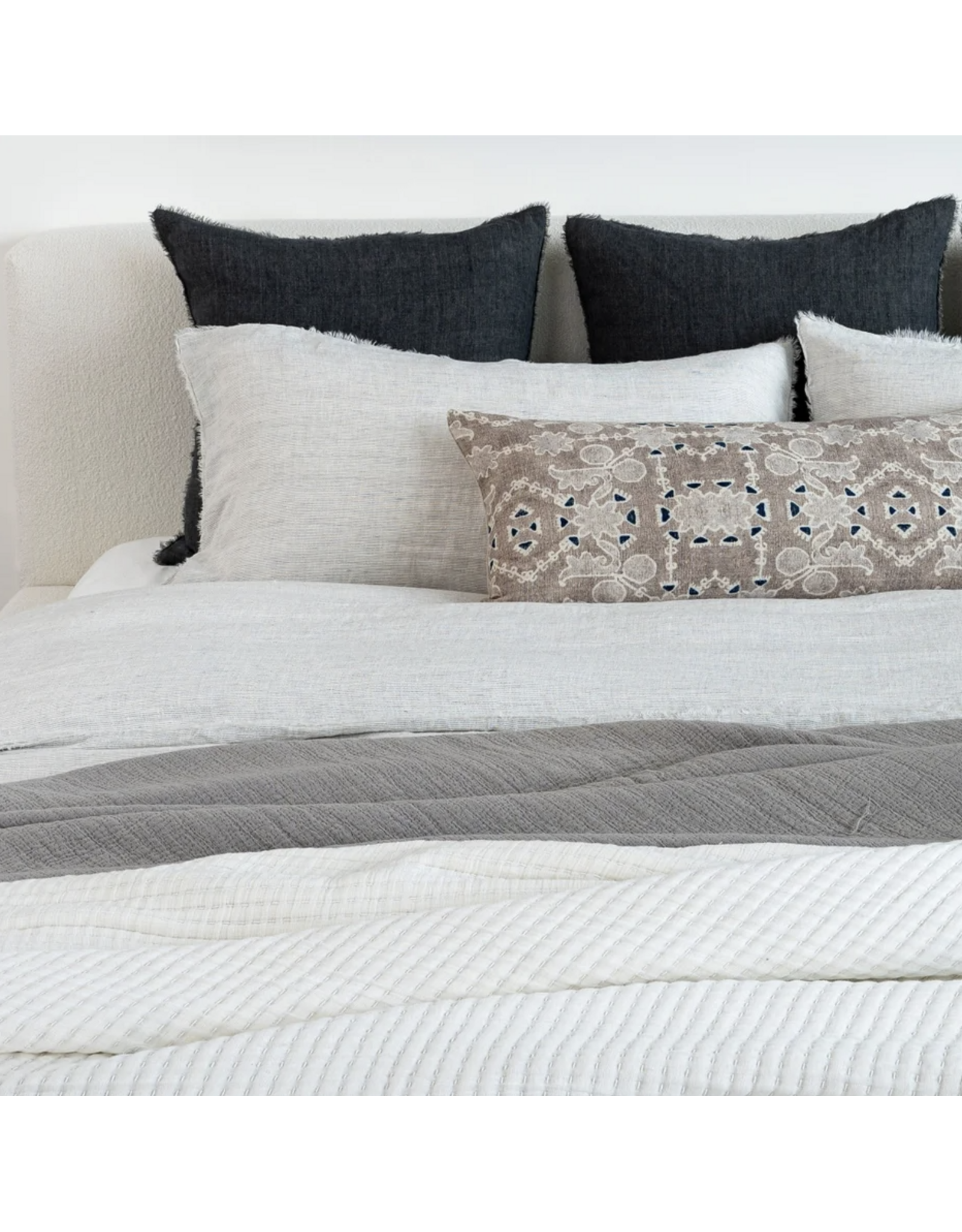 Malabar Throw Blanket Stone
