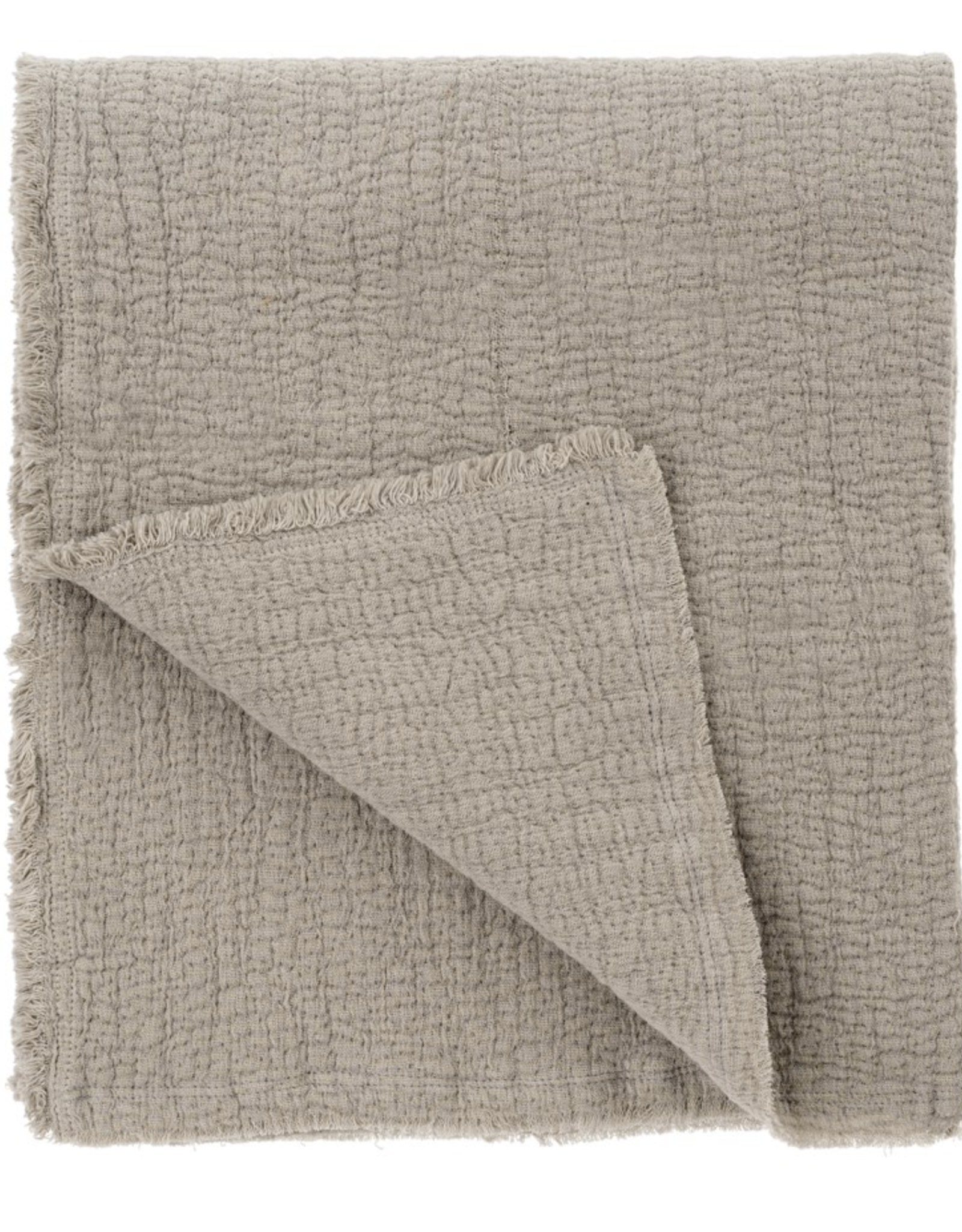 Malabar Throw Blanket Stone
