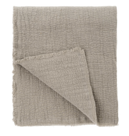 Malabar Throw Blanket Stone