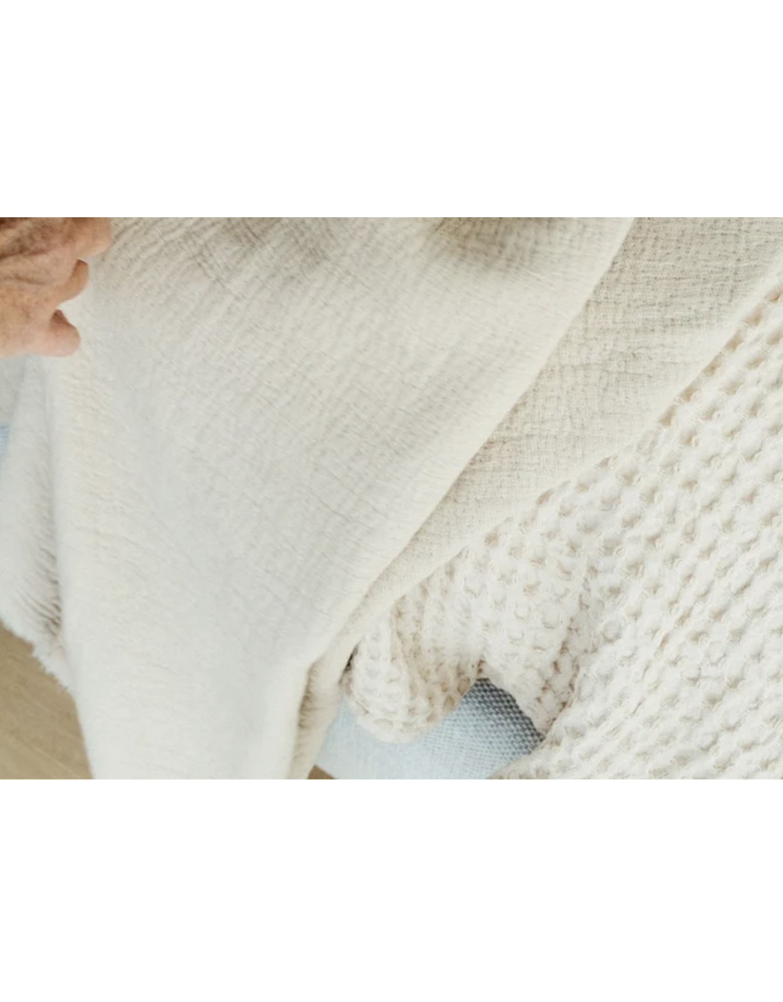 Malabar Throw Blanket, Natural