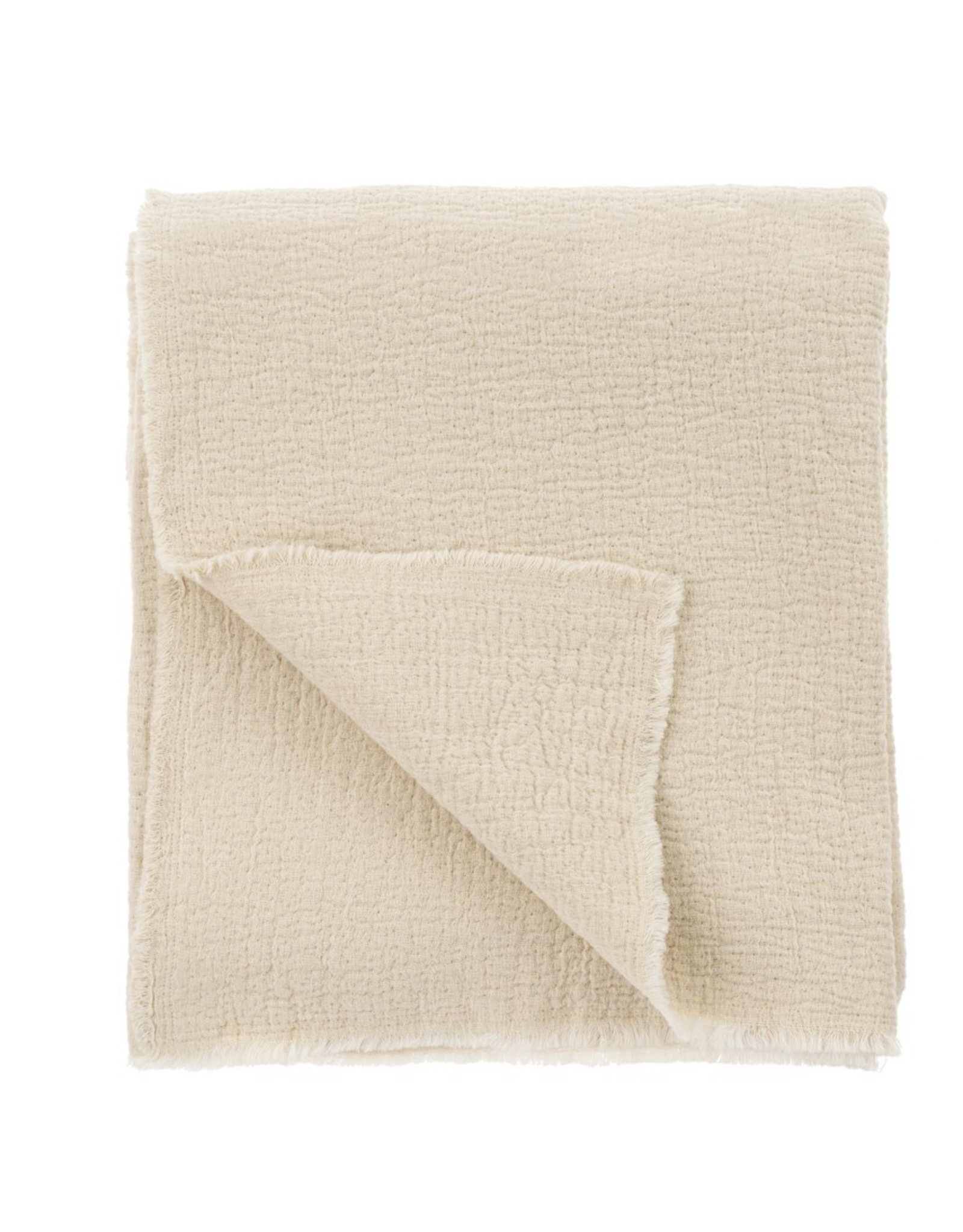 Malabar Throw Blanket, Natural