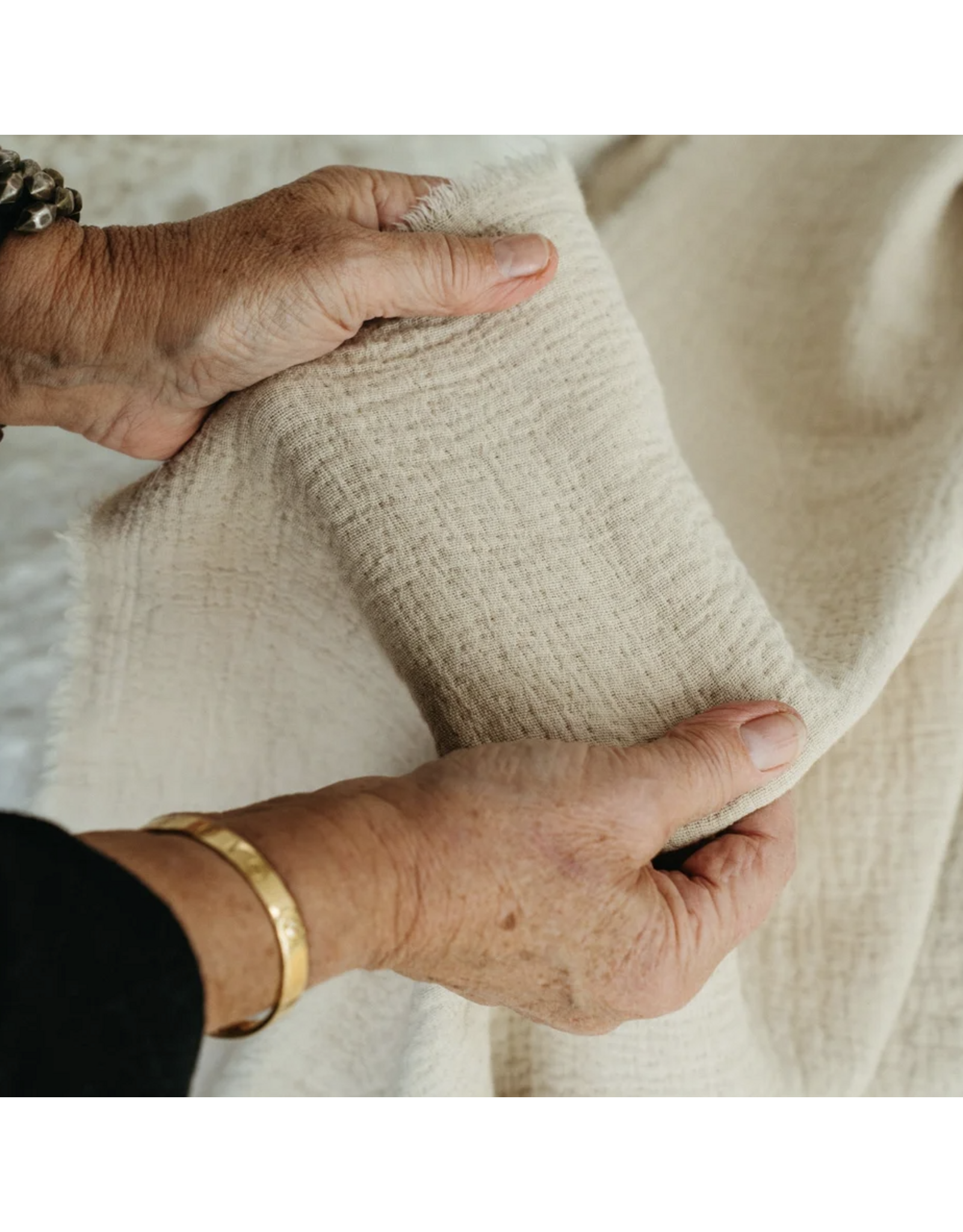 Malabar Throw Blanket, Natural