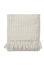 Honeycomb Bath Towel, Off White