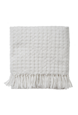 Honeycomb Bath Towel, White