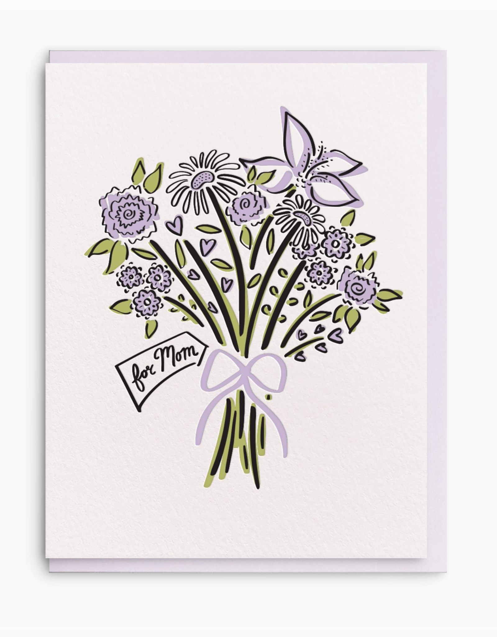 For Mom Bouquet Card